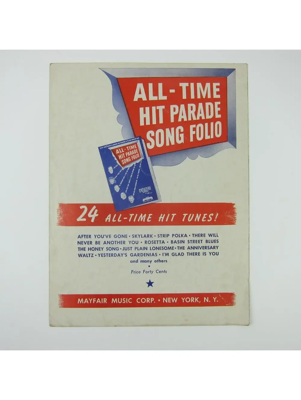Sheet Music Let's Bring New Glory To Old Glory US Flag Film Iceland Vintage 1942